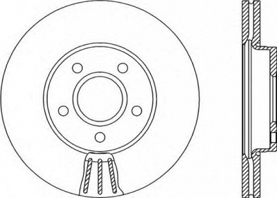 OPEN PARTS bdr215220 -  Тормозной диск